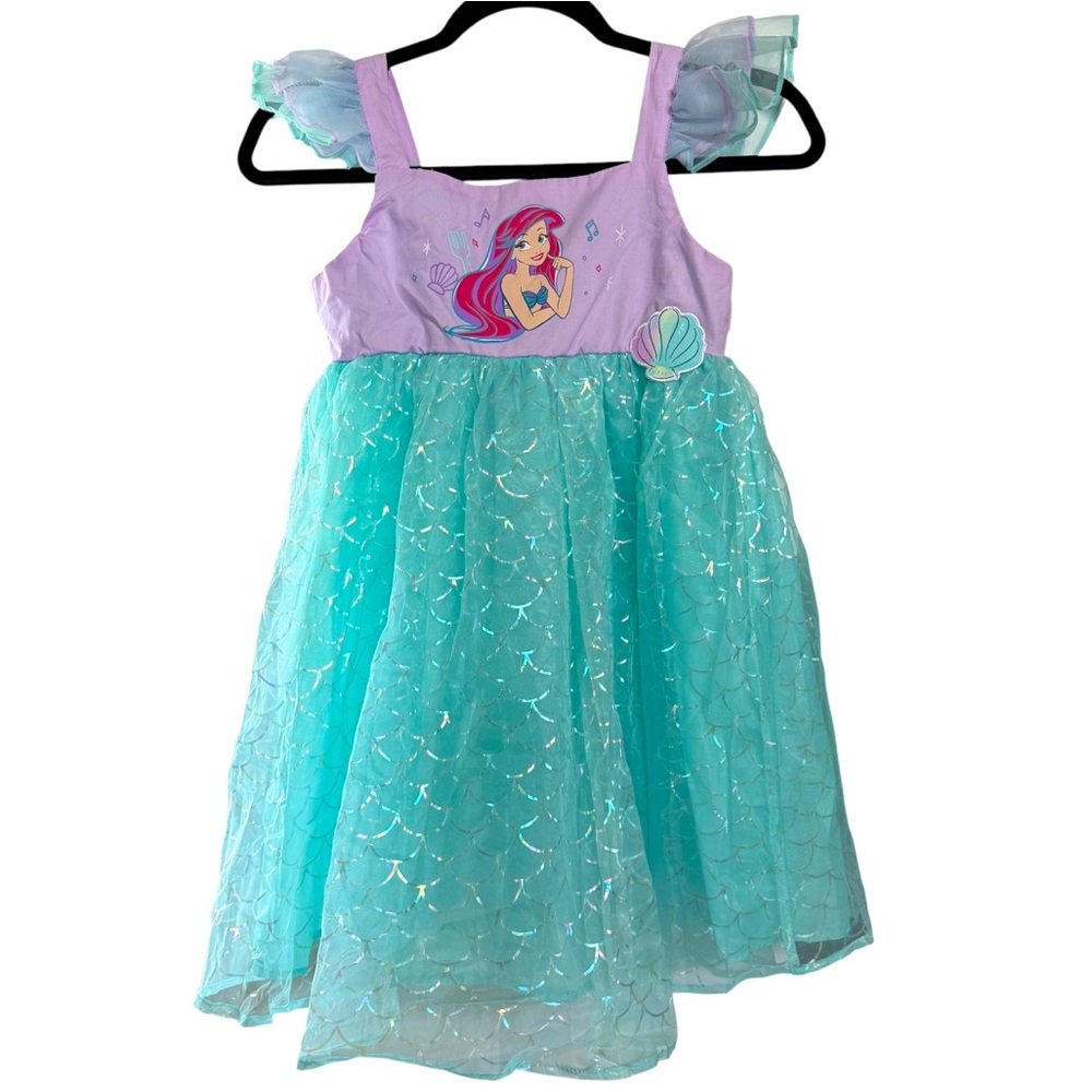 Girls size large Disney little mermaid dress
